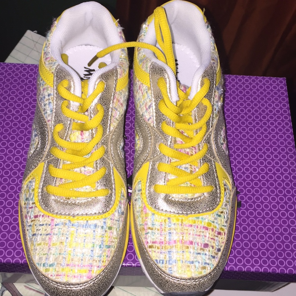 Tweed sneakers
